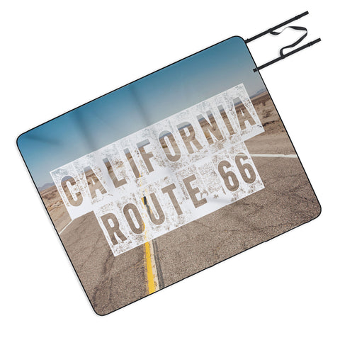 Catherine McDonald California Route 66 Picnic Blanket