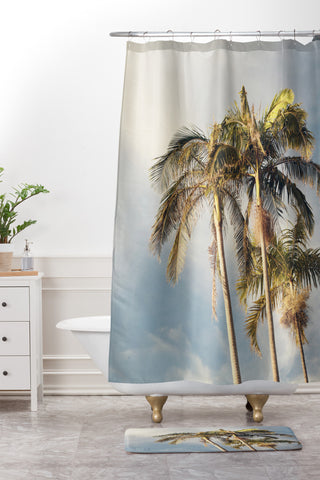 Catherine McDonald Castaway Island Shower Curtain And Mat