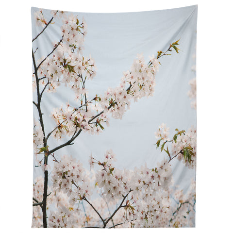 Catherine McDonald Cherry Blossoms In Seoul Tapestry