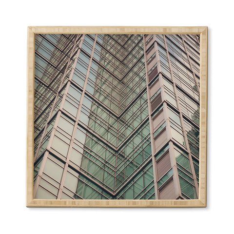 Catherine McDonald City Chevron Framed Wall Art