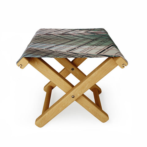 Catherine McDonald City Chevron Folding Stool