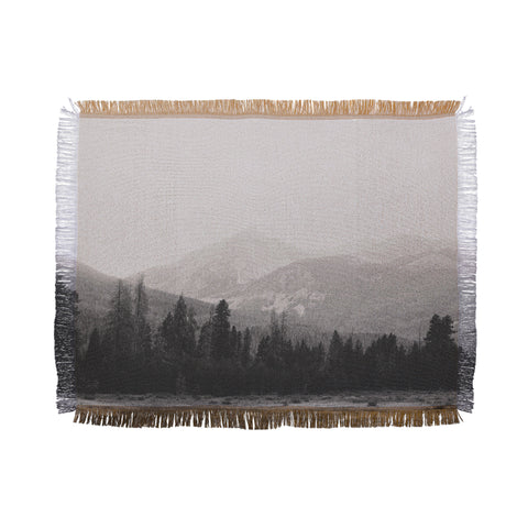 Catherine McDonald COLORADO ROCKY MOUNTAINS Throw Blanket