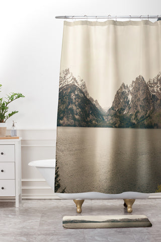 Catherine McDonald Cool Summer Snow Shower Curtain And Mat