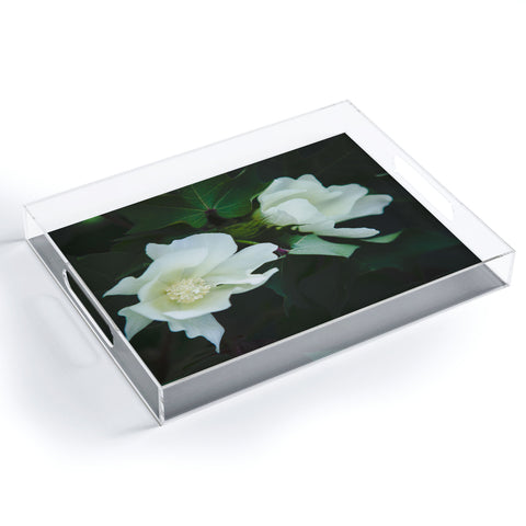 Catherine McDonald Cotton Blossom Acrylic Tray