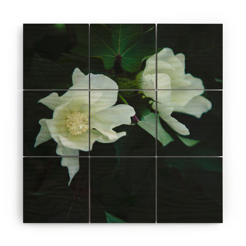 Catherine McDonald Cotton Blossom Wood Wall Mural