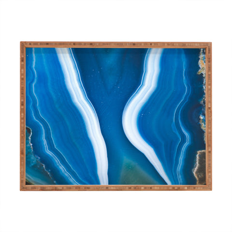 Catherine McDonald Crystalized Wood Rectangular Tray