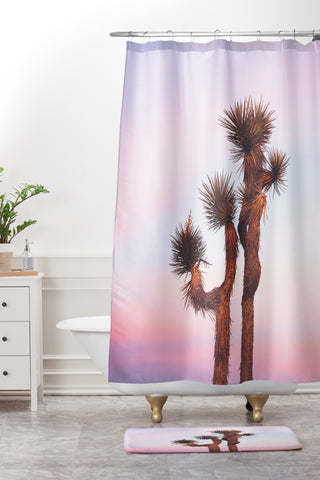 Catherine McDonald Desert Skies Shower Curtain And Mat