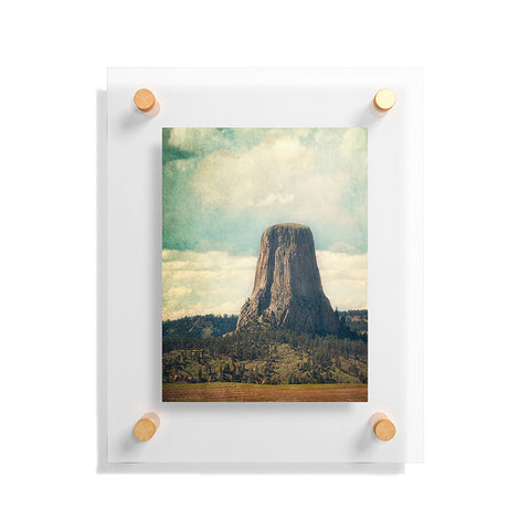 Catherine McDonald Devils Tower Floating Acrylic Print