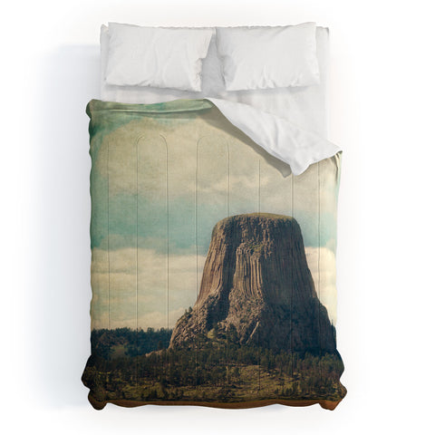 Catherine McDonald Devils Tower Comforter