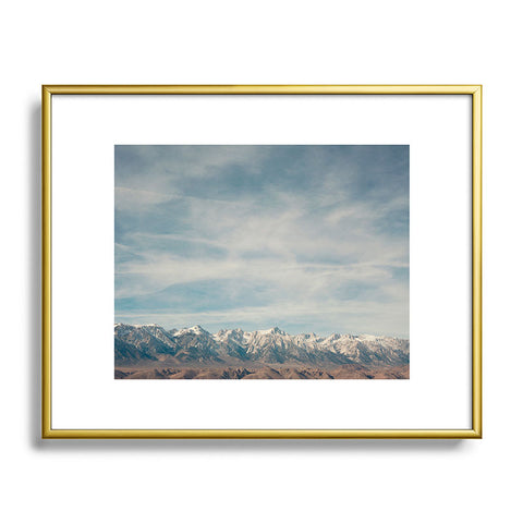 Catherine McDonald Eastern Sierras Metal Framed Art Print