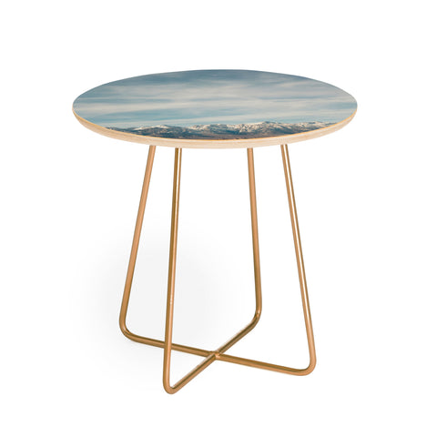 Catherine McDonald Eastern Sierras Round Side Table