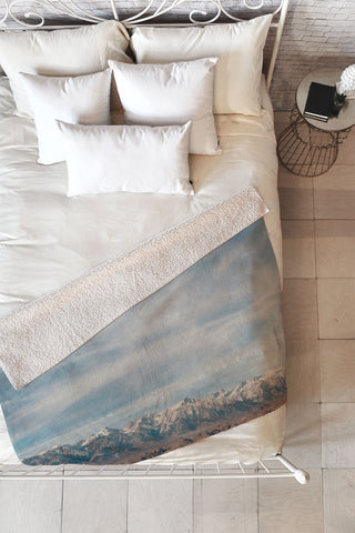 Catherine McDonald Eastern Sierras Fleece Throw Blanket
