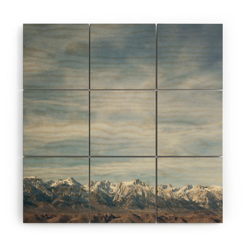 Catherine McDonald Eastern Sierras Wood Wall Mural
