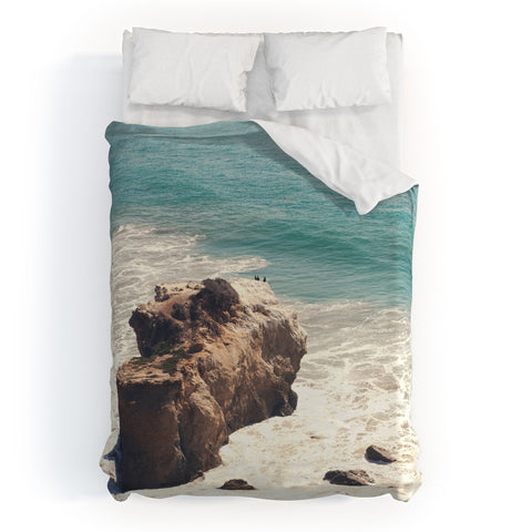 Catherine McDonald El Matador Beach Malibu Duvet Cover