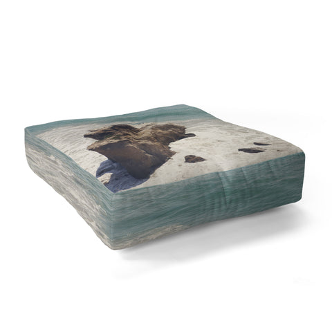 Catherine McDonald El Matador Beach Malibu Floor Pillow Square
