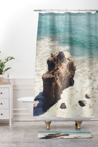 Catherine McDonald El Matador Beach Malibu Shower Curtain And Mat