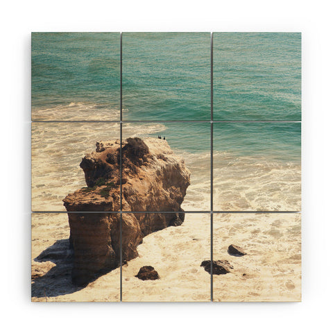 Catherine McDonald El Matador Beach Malibu Wood Wall Mural