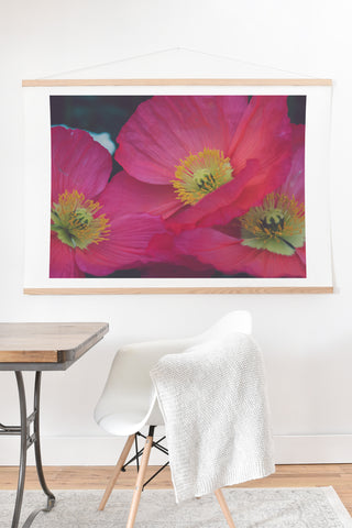 Catherine McDonald Electric Poppies Art Print And Hanger
