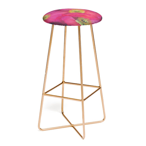 Catherine McDonald Electric Poppies Bar Stool