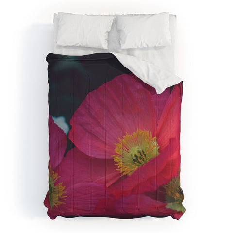 Catherine McDonald Electric Poppies Comforter