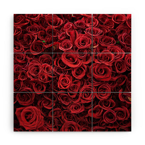 Catherine McDonald Flower Market 3 Wood Wall Mural