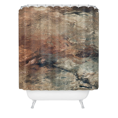 Catherine McDonald GEOTHERMAL III Shower Curtain