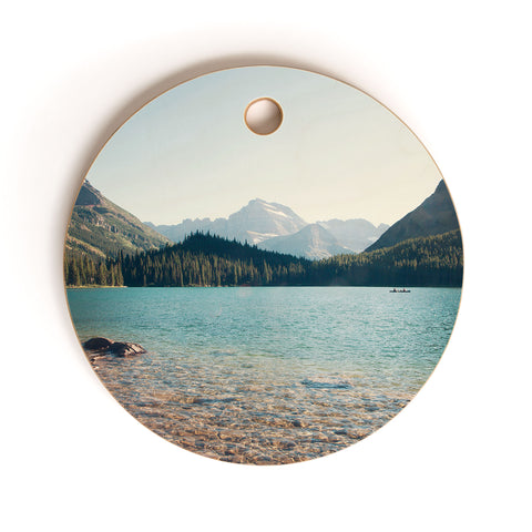 Catherine McDonald Glacier Summer Cutting Board Round