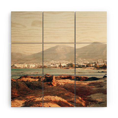 Catherine McDonald Hersonissos Wood Wall Mural