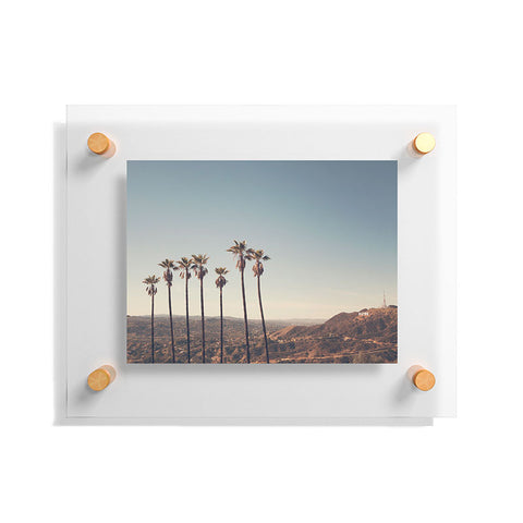 Catherine McDonald Hollywood Hills Floating Acrylic Print