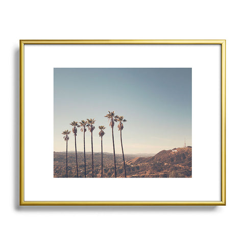 Catherine McDonald Hollywood Hills Metal Framed Art Print
