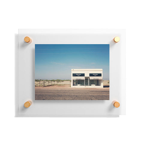 Catherine McDonald Irony in West Texas Floating Acrylic Print
