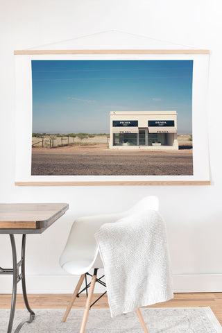 Catherine McDonald Irony in West Texas Art Print And Hanger