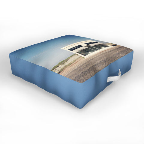 Catherine McDonald Irony in West Texas Outdoor Floor Cushion