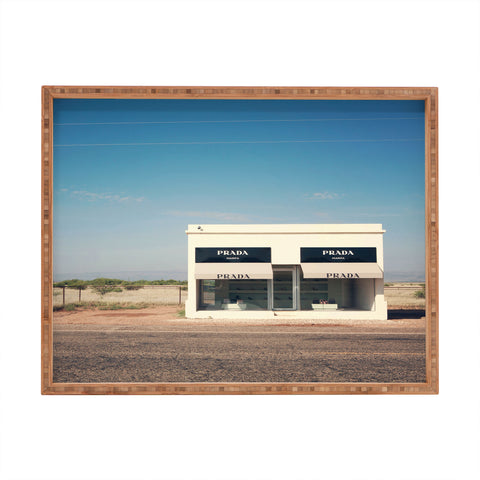 Catherine McDonald Irony in West Texas Rectangular Tray