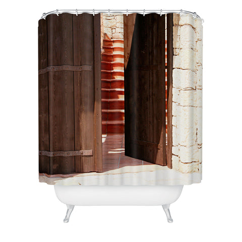 Catherine McDonald Kalosirthes Shower Curtain