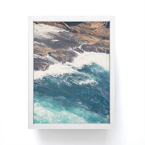 Catherine McDonald Land Meets Sea Framed Mini Art Print