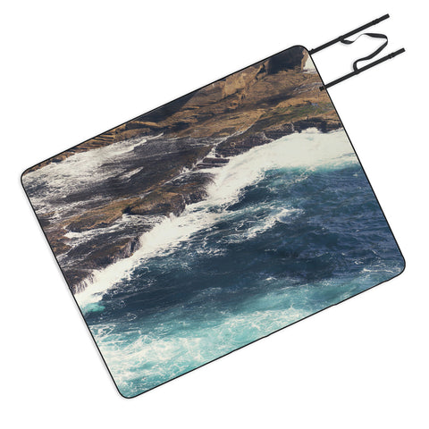 Catherine McDonald Land Meets Sea Picnic Blanket