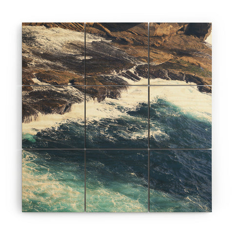 Catherine McDonald Land Meets Sea Wood Wall Mural