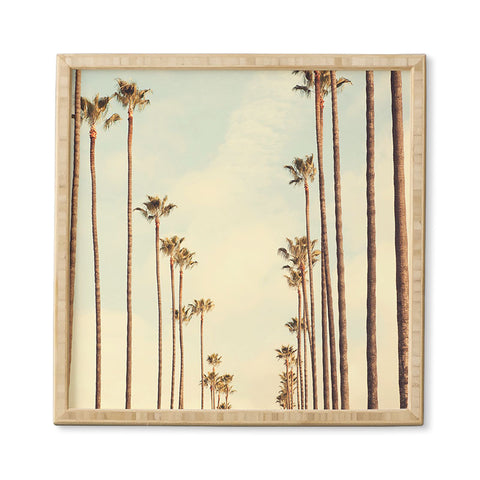 Catherine McDonald Los Angeles Palms Framed Wall Art