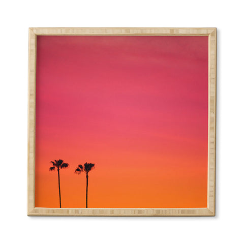 Catherine McDonald Los Angeles Sunset Framed Wall Art
