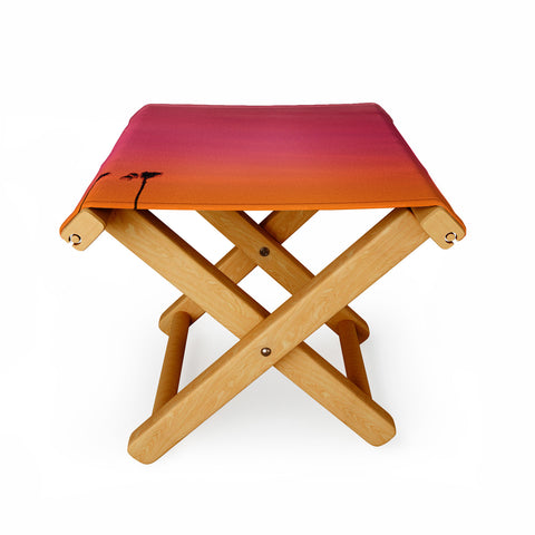 Catherine McDonald Los Angeles Sunset Folding Stool