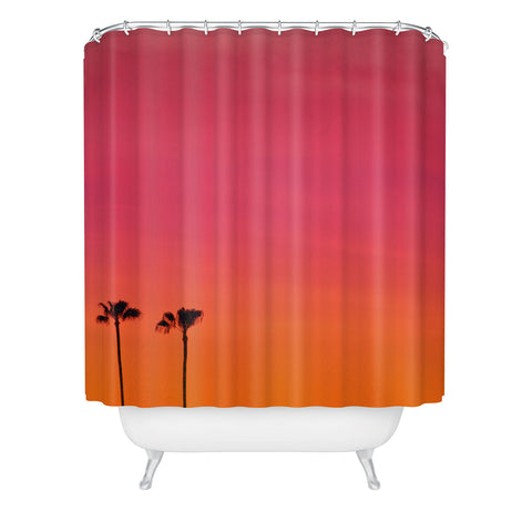 Catherine McDonald Los Angeles Sunset Shower Curtain
