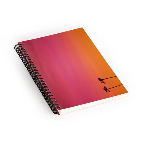 Catherine McDonald Los Angeles Sunset Spiral Notebook