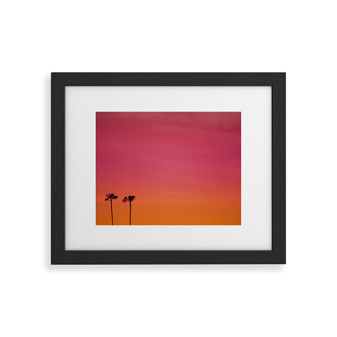 Catherine McDonald Los Angeles Sunset Framed Art Print