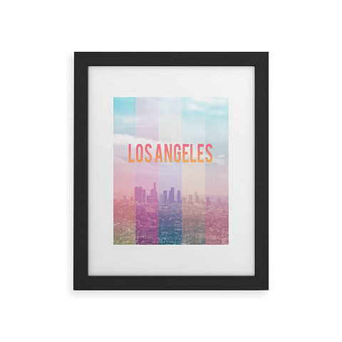 Catherine McDonald Los Angeles Framed Art Print