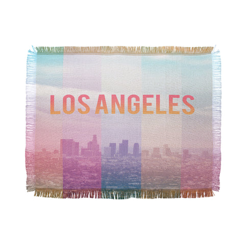 Catherine McDonald Los Angeles Throw Blanket