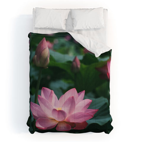 Catherine McDonald Lotus Field Comforter