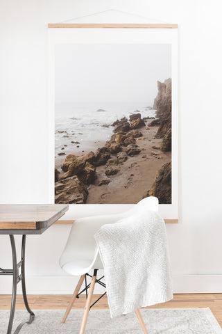 Catherine McDonald Malibu Coast Art Print And Hanger