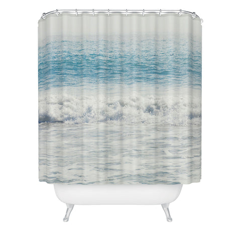 Catherine McDonald Malibu Waves Shower Curtain