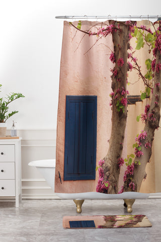 Catherine McDonald Mediterranean Shower Curtain And Mat